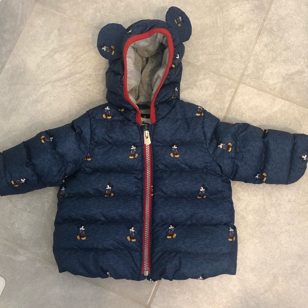Baby Gap Mickey Mouse Winter Jacket